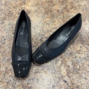 12 AA Roberto Capucci Navy shoes